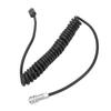 Power Cable Fit for BMPCC 4K 6KPro Camera 59 Inch USB C PD Fast Charging Camera Coiled Power Cord with Power Indicator 2 Pin Female Connector