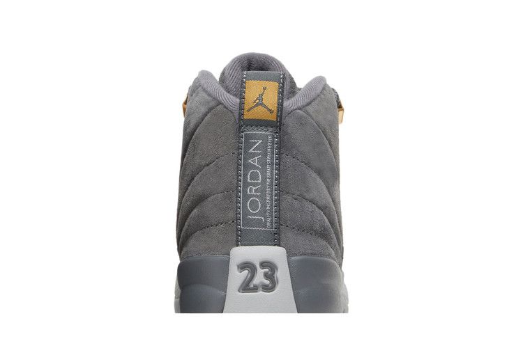 Kids' Sneakers Jordan 12 Retro Dark Grey (GS) Dark Grey/Dark Grey-Wolf Grey
