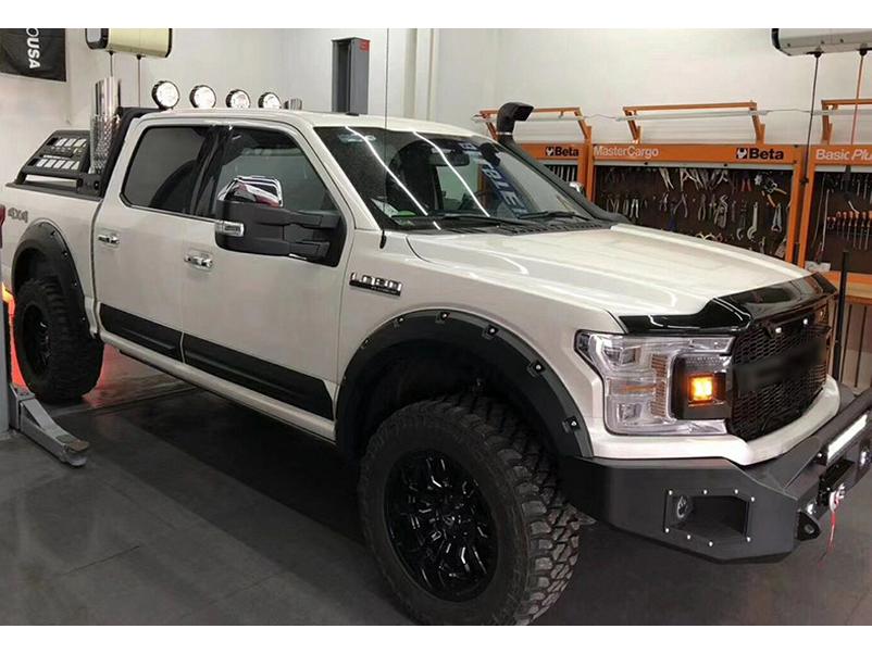 Fender Flares for 2018-2021 Ford F150: 18-19 Models Widened & Modified