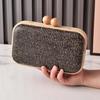 Straw Clutch Purses Women Summer Beach Straw Purse Woven Envelope Wallet Crossbody Shoulder Bag Evening Handbag Gifts