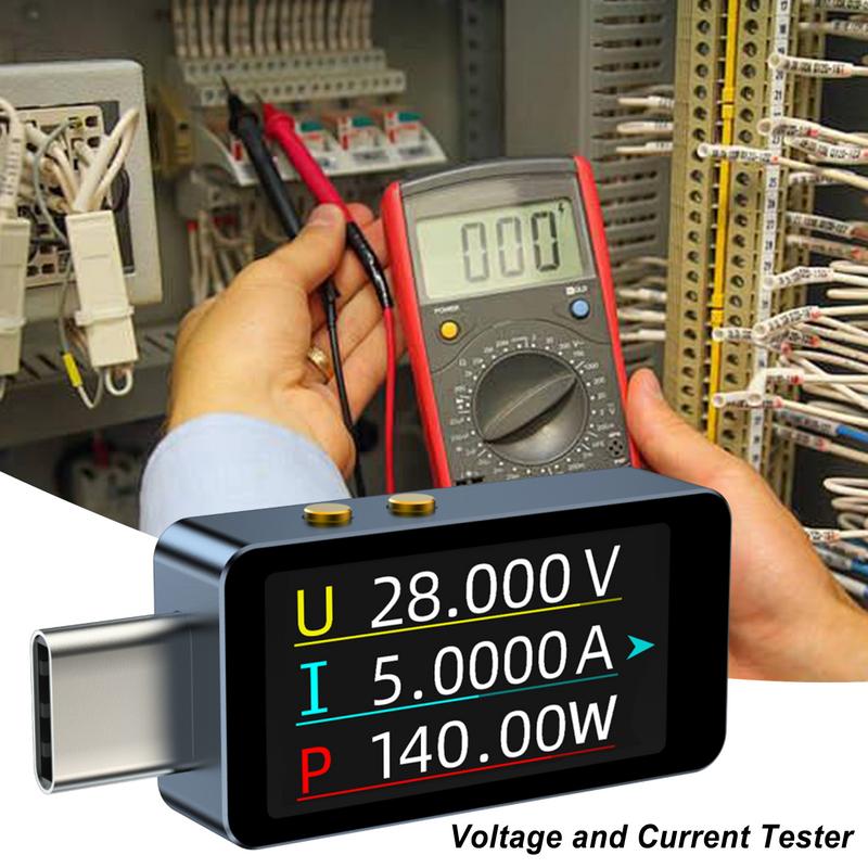 

Voltage Meter Tester USB Digital Tester Multifunctional USB Load Tester Current Voltage Tester Practical USB Tester Tool For United States