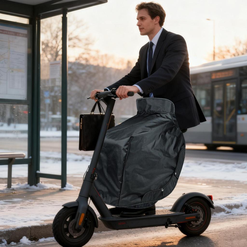 Wind Guard Cover For Scooter Cold Weather Waterproof Warm Scooter Apron Lower Body Cover For Women Men Adults Outdoor Rides