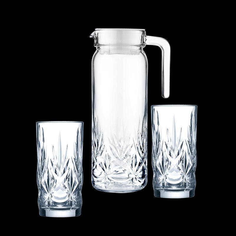 Luminarc Annecy Glass Water Set, 3-Piece