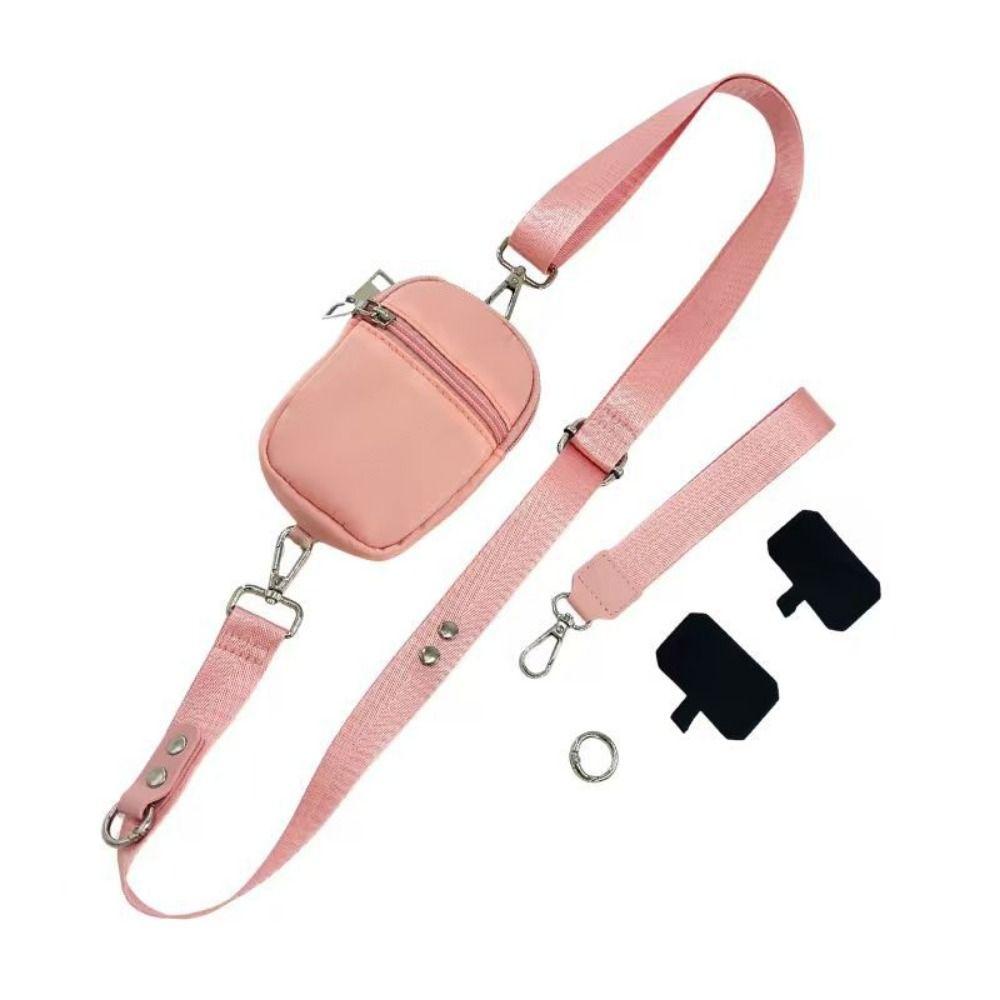 Adjustable Crossbody Phone Bag Detachable Women's Keychain Wallet Unique Mini Coin Purse ID Holder
