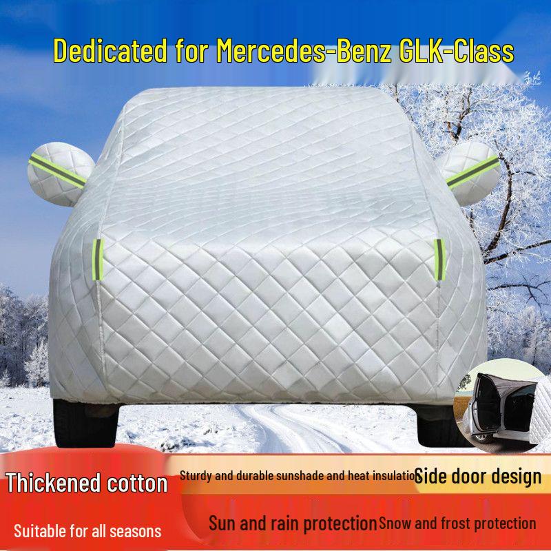 Mercedes GLK-Class Car Cover: Sunproof, Rainproof, Dustproof, Heat Insulating, Thick Outdoor Sunshade.