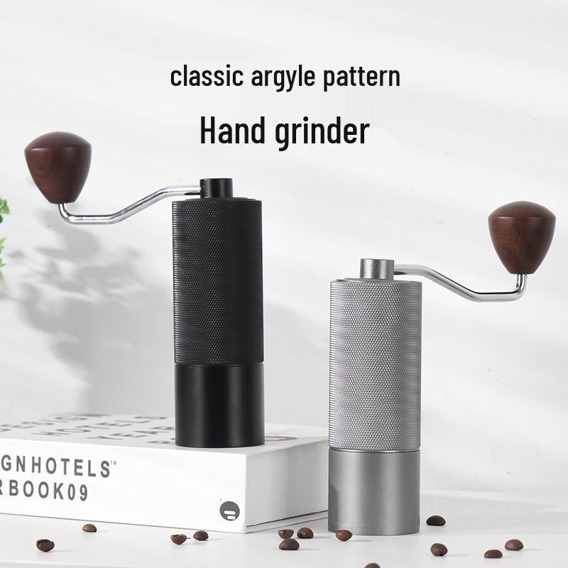 Portable Manual Coffee Grinder - Stainless Steel Burr for Pour-Over