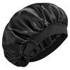 100% Mulberry Silk Sleep Cap for Women, Adjustable Satin Bonnet for Sleeping