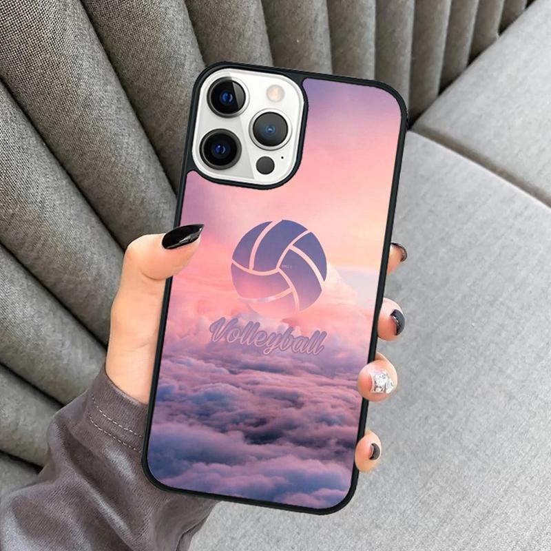 Play Volleyball Ball Phone Case For iPhone 17 Air 16 16e 15 13 14 Pro Max 11 12 Plus 2022 MAX Shell Cover coque