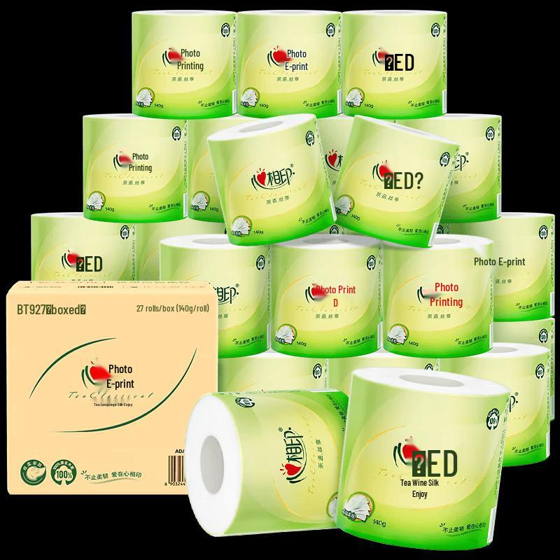 Heart-to-Heart Tea Language Classic 4-Ply Toilet Paper, 27 Rolls