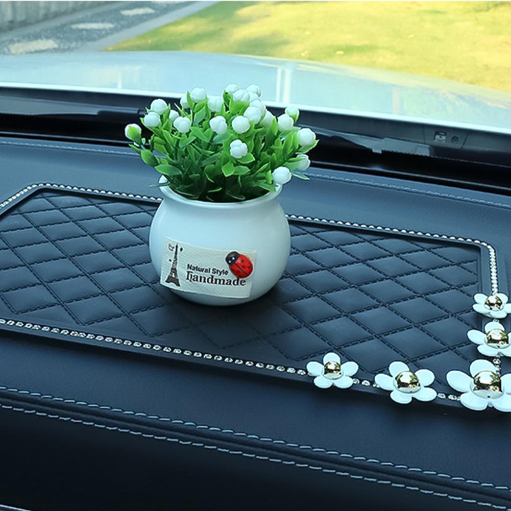 1 ks Podložka na telefon na palubní desku auta Úložný prostor na palubní desce Protiskluzová podložka Opakovaně použitelný Protiskluzový držák na mobilní telefon do auta