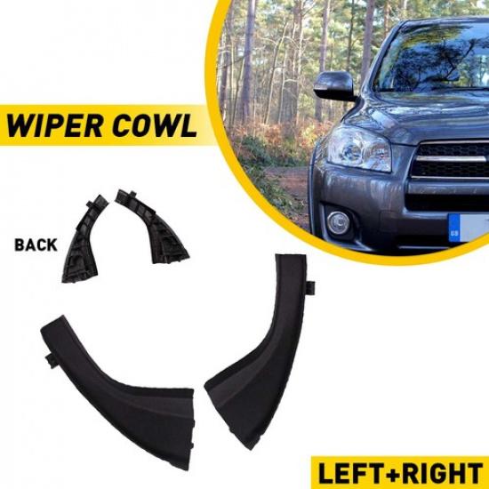 1 пара 2006-2012 Для Toyota RAV4 Накладка-удлинитель бокового кожуха передней щетки стеклоочистителя