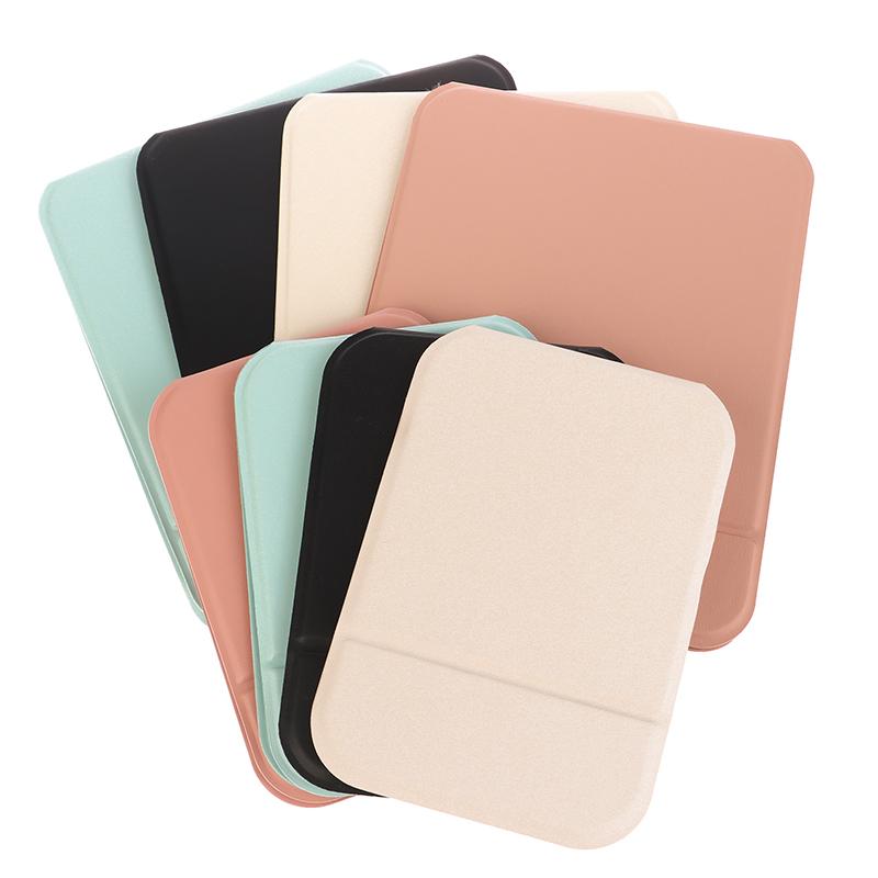 Desktop Makeup Mirror Pu Leather Portable Vanity Mirror Foldable Hand Mirror Compact Mirrors Cute Pocket Mirrors For Travel Tool