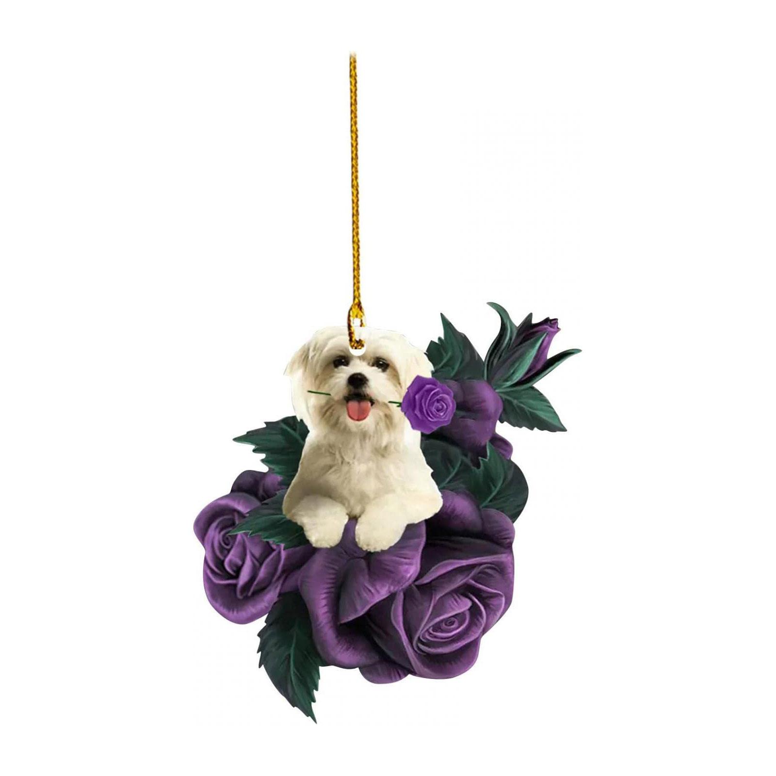 

Украшения для рождественской елки, акриловые подвесные украшения для рождественской елки, домашний автомобиль, рюкзак, подвеска, подарок для детей One Size