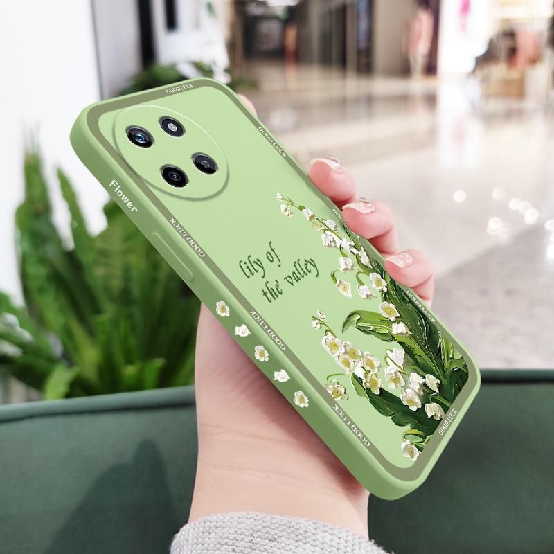 May Bells Phone Case For OPPO Realme 12 11 10 9 9i 8 8i 7 Pro Plus C35 C21Y C25Y C25 4G 5G Liquid Silicone Cover