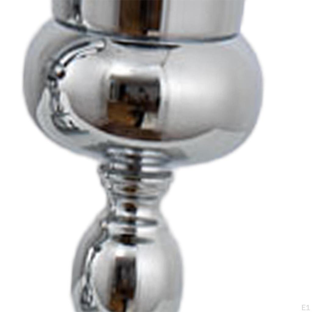 Centerpiece Flower Vase Metal Tabletop Stand European Elegant Trumpet for Event