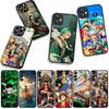 Luffy One Poster Roronoa Zoro Piece Case for Motorola Moto G04 G13 G14 G22 G23 G20 G32 G34 G35 G64 G82 G84 G53 G60 G72 E14 E15