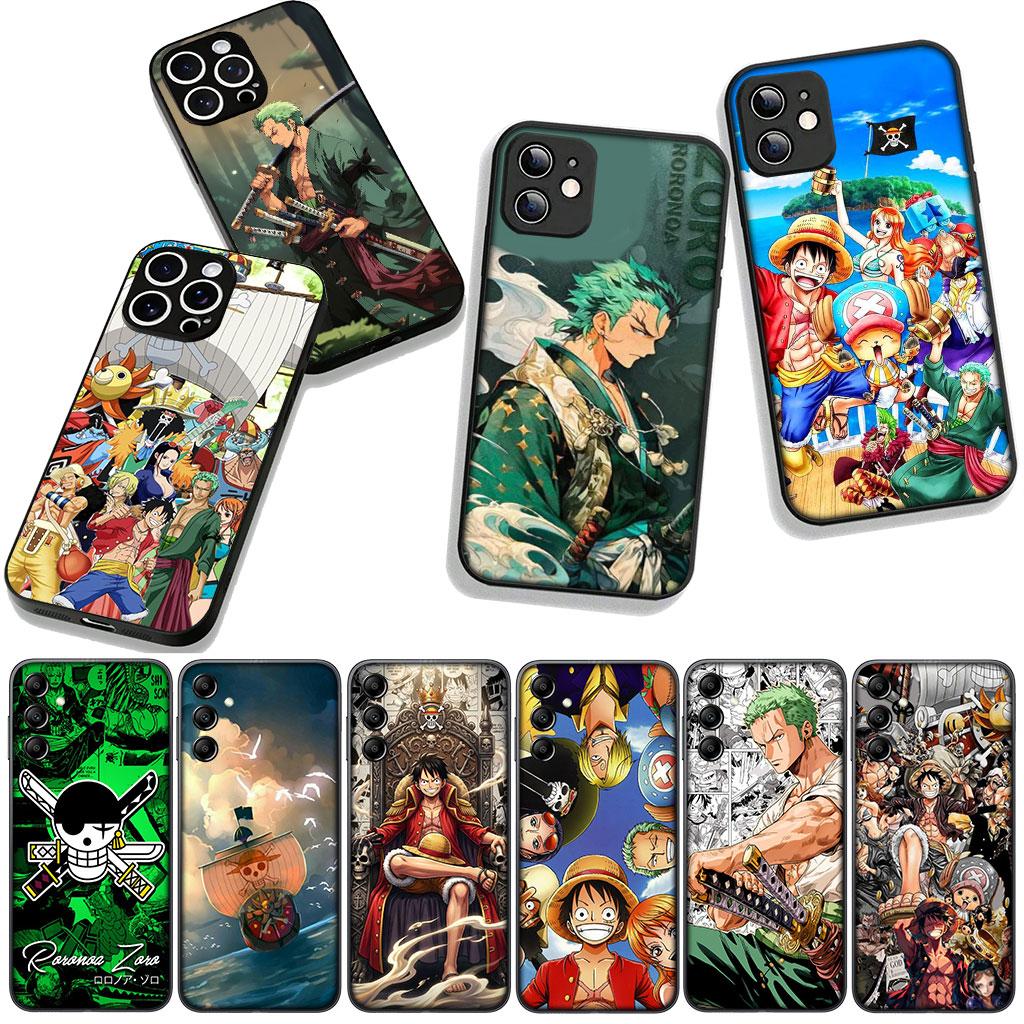 Luffy One Poster Roronoa Zoro Piece Case for Motorola Moto G04 G13 G14 G22 G23 G20 G32 G34 G35 G64 G82 G84 G53 G60 G72 E14 E15