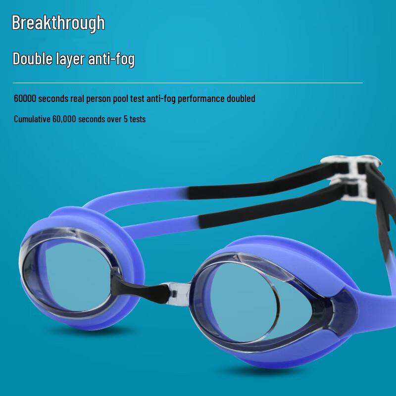 WEZHO Kids Anti-Fog Swim Goggles