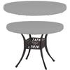 Round Table Rain Cover Outdoor Garden Furniture Waterproof Sun-Proof Protection Garden Patio Rain Covers Oxford Fabric Lining
