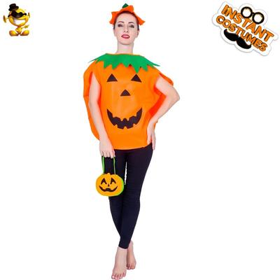 Adult Women's Halloween Pumpkin Party Costume Pumpkin Cosplay Stage Show Costume Cosplay