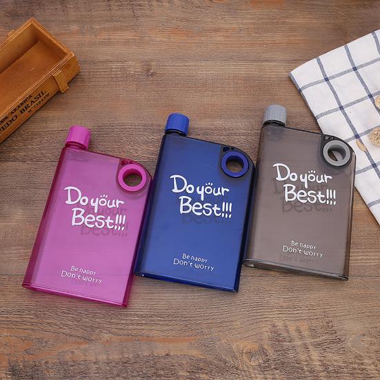 Czajnik rowerowy Yousheng Przenośna mała kwadratowa przezroczysta butelka na wodę pitną do biura