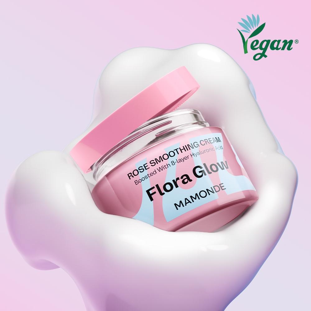 Mamonde [hot Fresh Cream] Mamonde Flora Glow Rose Smoothing Cream 50ml