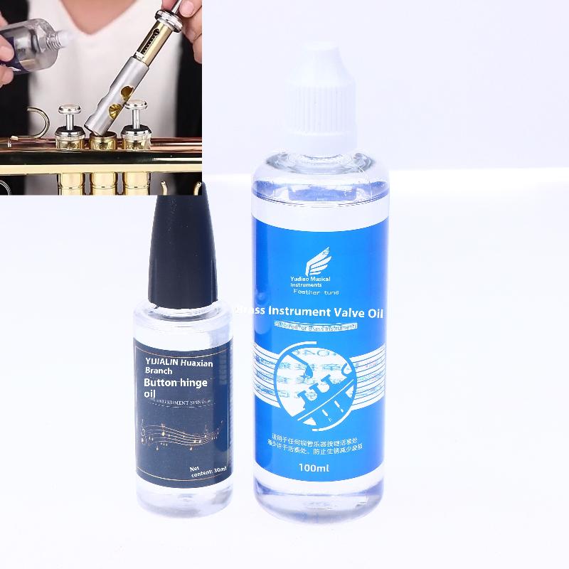 1Pcs Care Cleaning Saxophone Valves Oil 30/100Ml Lubricating Oil For Flute Clarinet French Brass Musical Instrument Accessories