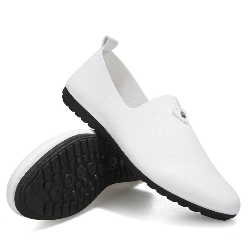 Schuhe Frühjahrs- und Sommerschuhe Doudou Schuhe lässige faule Schuhe Lederschuhe