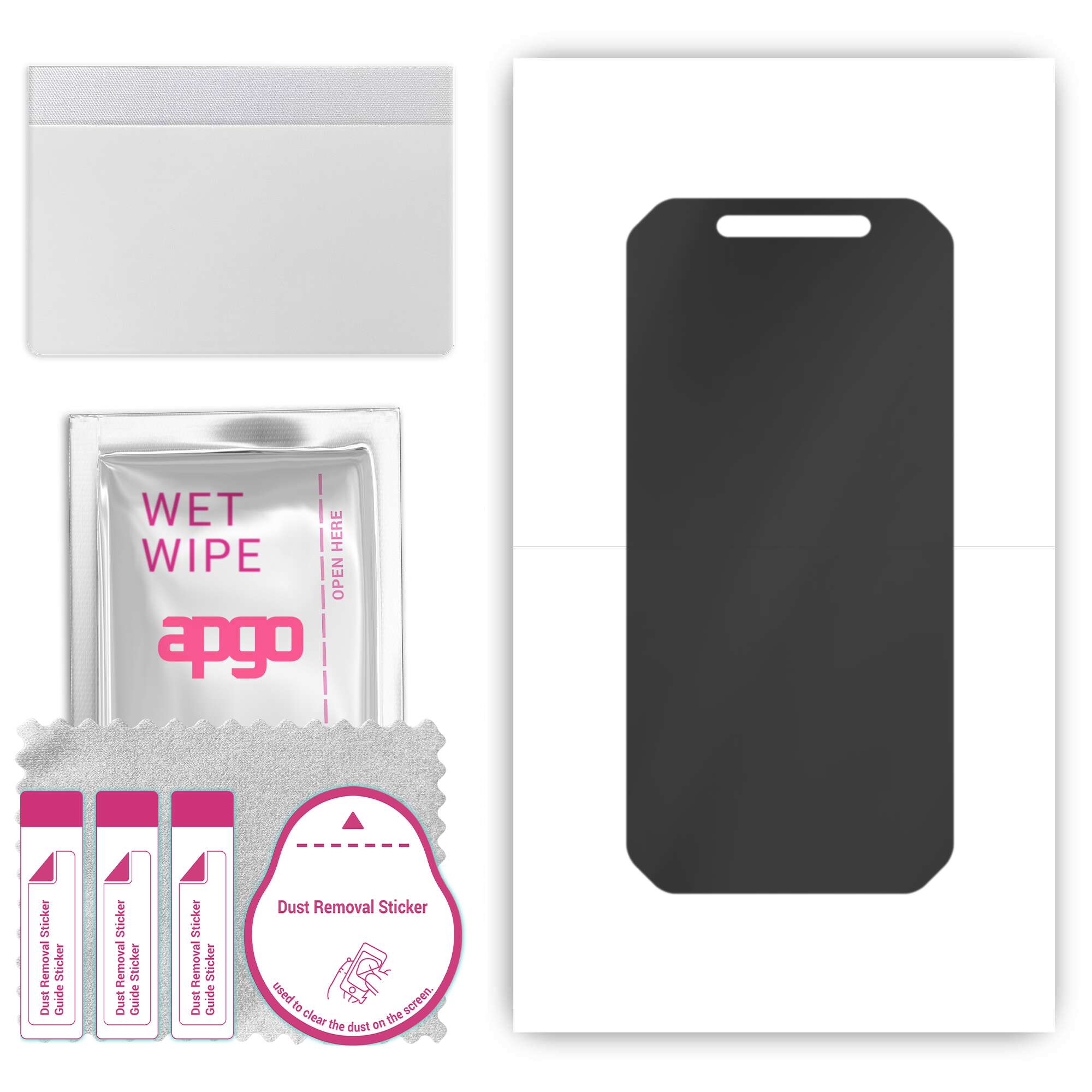 

apgo Hydrogel Privacy Matte Screen Protector для Doogee S40 Pro, Anti Spy, гідрогелева плівка, гнучкий, м’який ТПУ з позиціонуючим шаром, легке встановлення