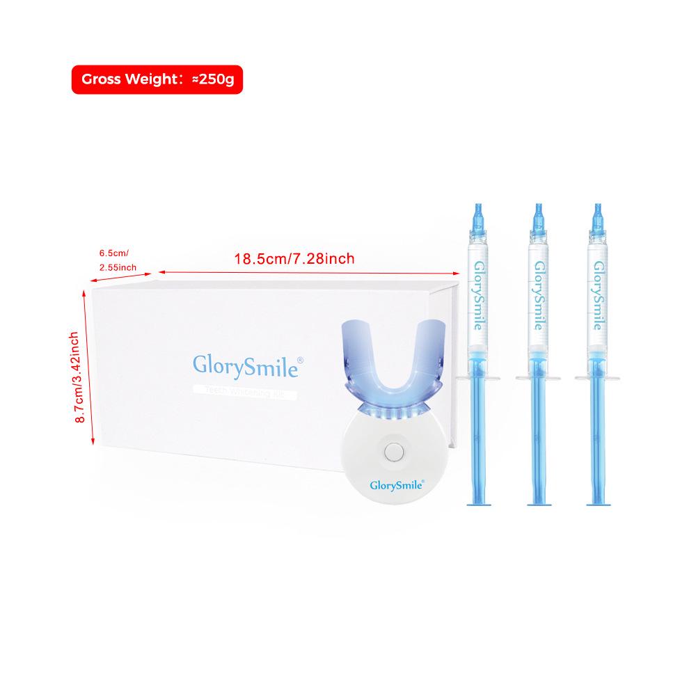 Denter Teeth Whitening Kit with LED Lamp and Gel