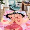 Betty Boop Pattern Rug, Indoor/Outdoor Mat, for Picnic, Gameroom, Bedroom, Office, Living Room, Home Decor Carpet, Birthday Gift