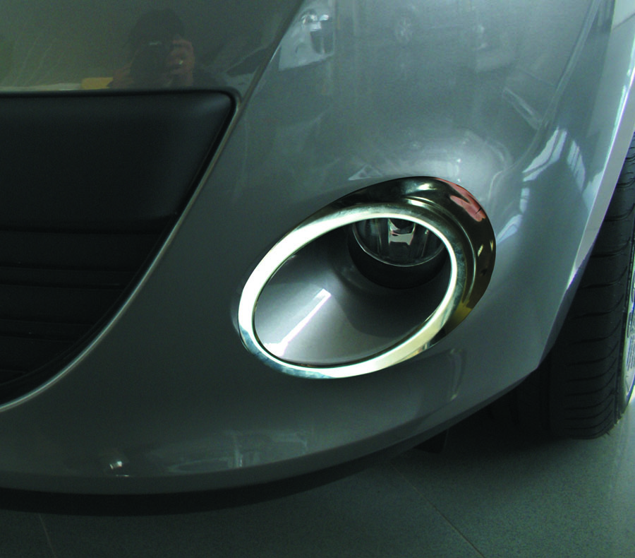 

Окантовка противотуманок 2008-2011 (2 шт, нерж) для Renault Megane III