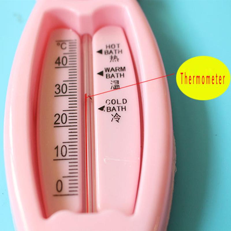 Baby Water Temperature Gauge Cartoon Bear Shape Indoor Thermometer