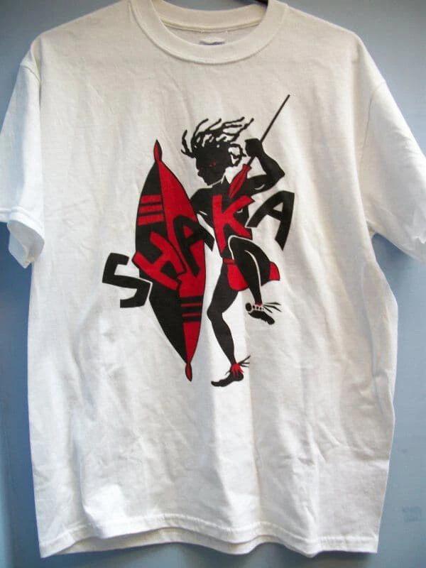 VTG Zehn Gebote von Dub Jah Shaka Shirt Klassisch Weiß Unisex S-5XL