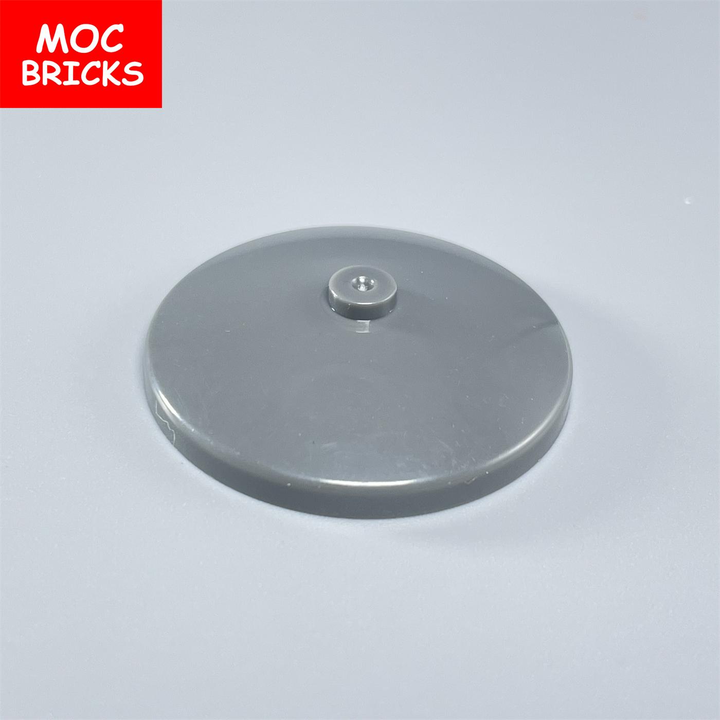 

Non-Toxic 10Pcs/Lot Moc Bricks Round Dish 4X4 Radar Fit With 3960 Assembles Particles Building Blocks Kids Gifts Toys