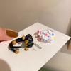 Cute and Romantic Cartoon Black Dog and White Elephant Couple Rings for Women Men Original Design Animals Jewelry Frieng Gift