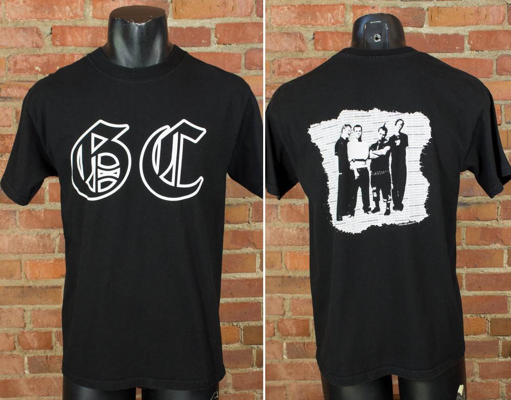 Vintage Good Charlotte Concert T Shirt 2003 Old English Logo Band Members 43