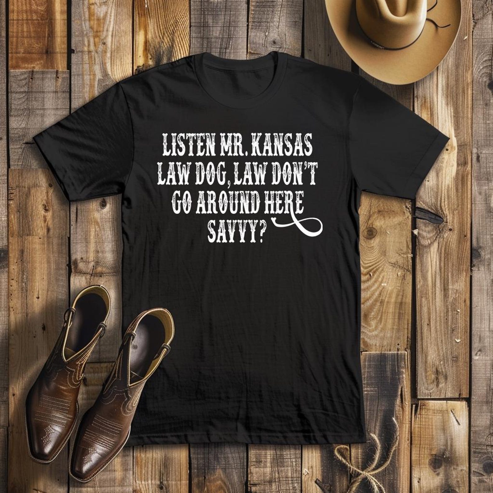 Listen Mr. Kansas Law Dog - Unisex T-Shirt 2XL