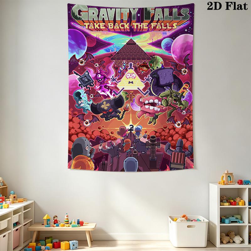 Friday Night Funkin Pattern Home Decor Tapestry, Wall Hanging, Decorative RV Wall Cloth.ZGT0914458