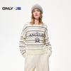 ONLY 2025 Winter NBA Collaboration Women's Wool Blend Knit Sweater