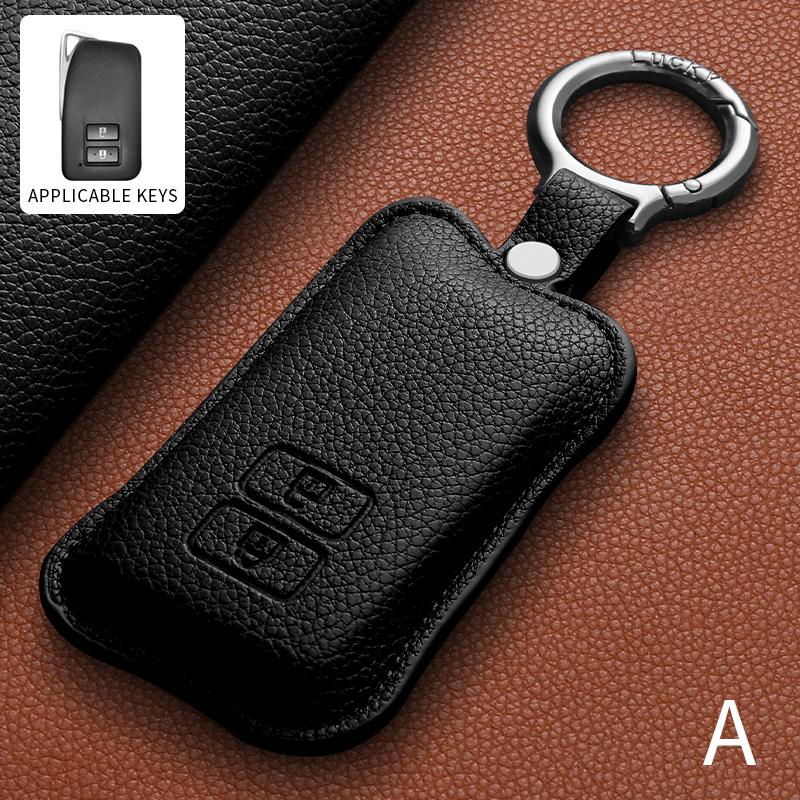 Leather Car Remote Key Case For LEXUS ES300H RX300H LS500H LX700H GX550H NX350H RZ450e NX PHEV RX PHEV Anti-Scratch Accessories