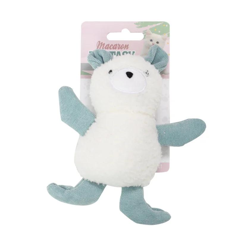 Plush Pig Caterpillar Toy Fun To Play with Cat Mint Bite Resistant Pet Supplies