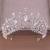Vintage Style Rhinestone Bridal Crown Shiny Wedding Tiaras Headwear Bridal Tiara  Prom Event