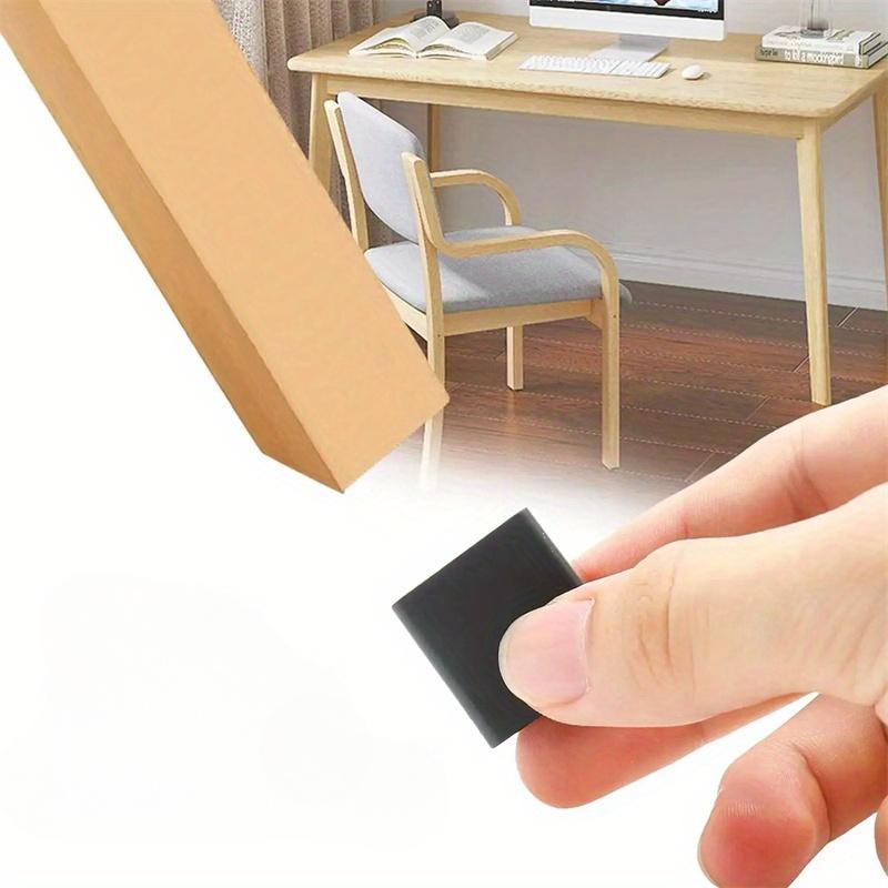 8pcs Square Rectangle Rubber Chair Leg Caps Table Feet Furniture Tube End Covers Tips Non-slip Floor Protector Pads Pipe Plugs