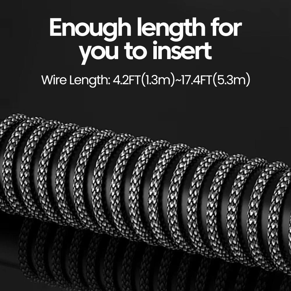 Y Splitter Cable Audio Aux Adapter 3.5mm To RCA Audio Conversion Cable  Car Audio