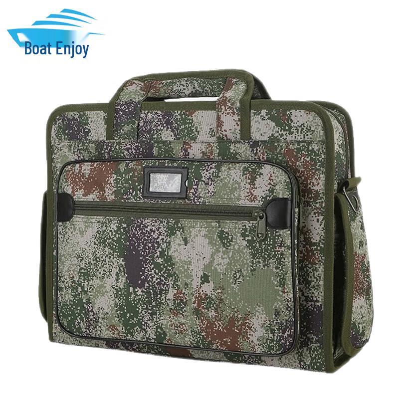 

Zhouxiang Camouflage Handbag Briefcase