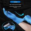Thickened Food Grade Disposable Nitrile Gloves - Acid & Alkali Resistant, Protective for Household Use, Ideal for Dishwashing