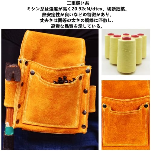 Zerodis Tool Waist Pouch, Multifunctional Pocket with 4 Layers and Dividers, Detachable, Compact, Breathable, Oil-Resistant, and Abrasion-Resistant fo