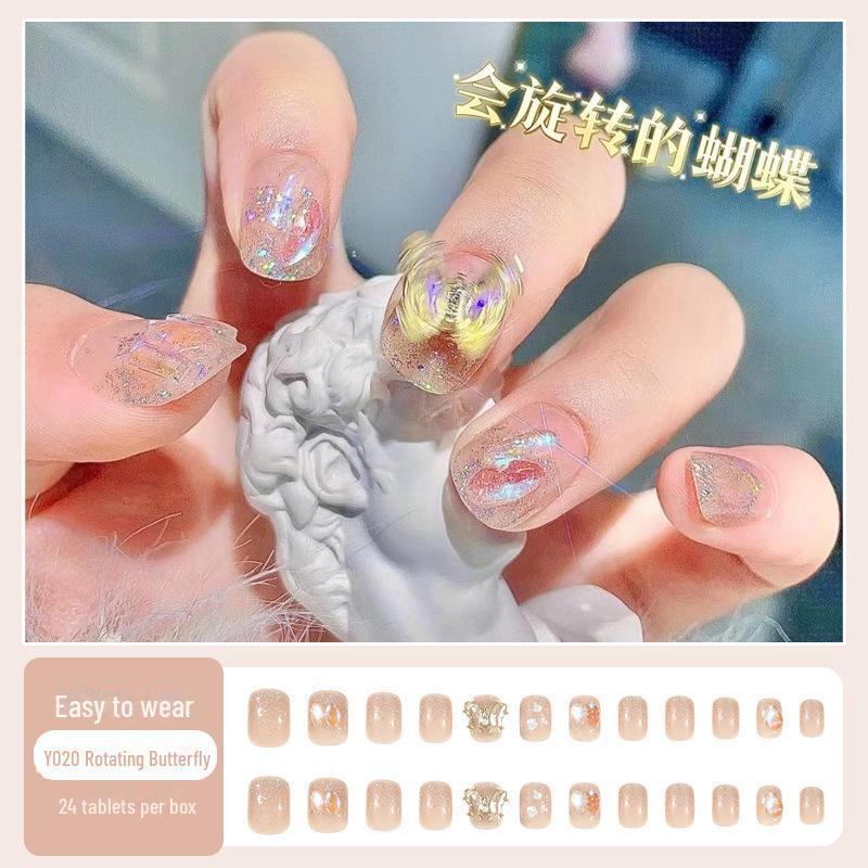 

Съемные наклейки для ногтей Yiyiwu – милые и классные носимые наклейки для накладных ногтей