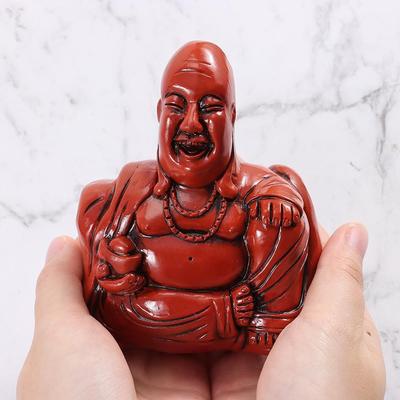 Zadní strana Prostřední prst Soška smějícího se Buddhy Ozdoba Flip Buddha Ozdoba Soška prostředního prstu Domácí dekorace Jedinečný vtipný dárek